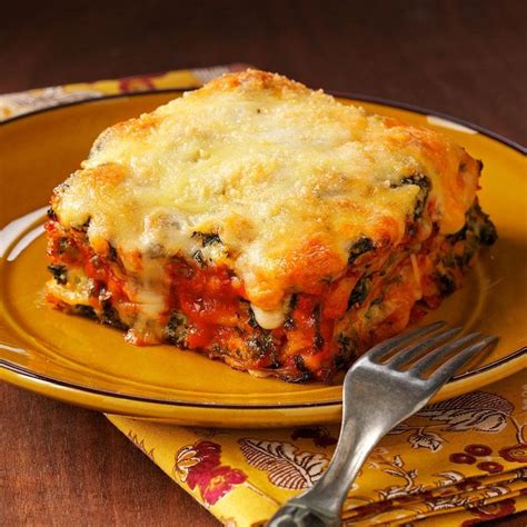 Spinach Lasagna Recipe How To Make It Taste Of Home