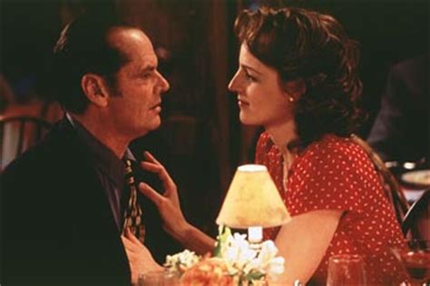 Helen hunt and jack nicholson pop art from movie, ''as good as it gets'' (1997). Metroactive Movies | As Good as It Gets