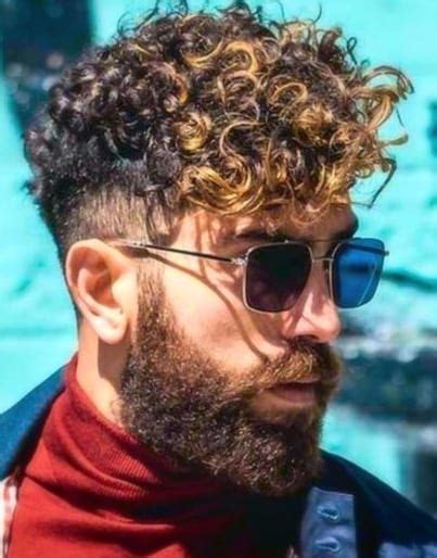 18 Curls And Fade Haircut Combinations For Men To Try Out In 2019