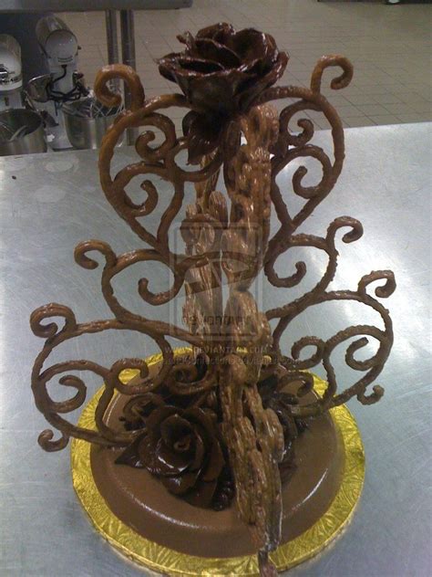 Chocolate Sculpture By Loveandconfections On Deviantart Chocolate