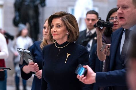 Nancy Pelosi Went Dark For The House Debates Her Pin Shined The New