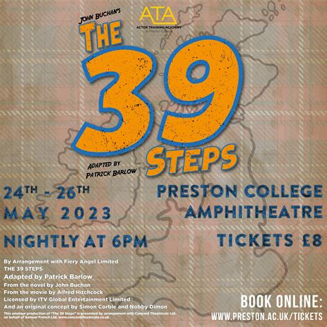 Outdoor Production Of The 39 Steps Preston College