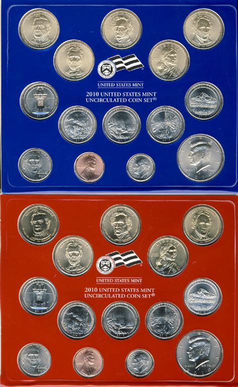2010 Mint Set Us Mint Uncirculated Coin Set