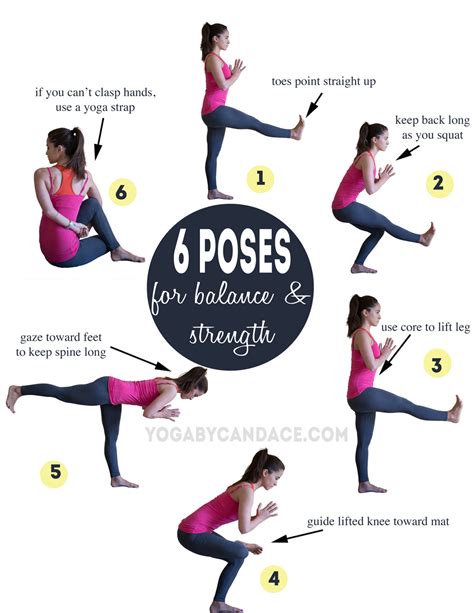 6 Yoga Poses For Balance And Strength — Yogabycandace