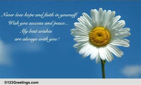 Best Wishes Just For You Free Encouragement Ecards Greeting Cards