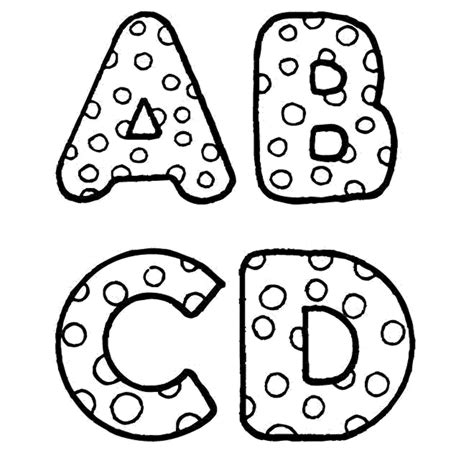 Abc Blocks Coloring Pages At Getcolorings Com Free Printable