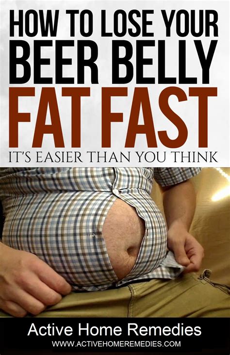 How To Get Rid Of A Beer Belly Active Home Remedies
