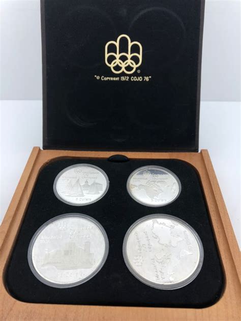 Canada Olympic Coin Proof Set 5 En 10 Dollar 1976 Catawiki