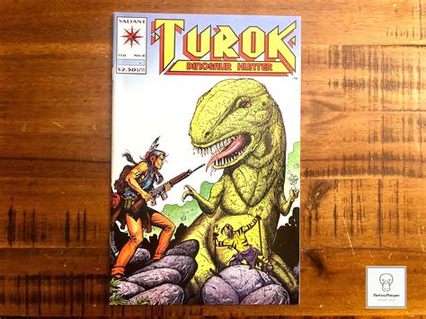 1994 Turok Dinosaur Hunter 8 Comic Book NM VF Valiant Etsy