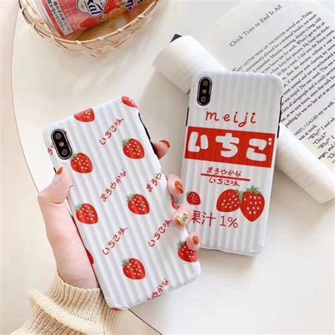 Cute Strawberry Phone Case Yescase Store