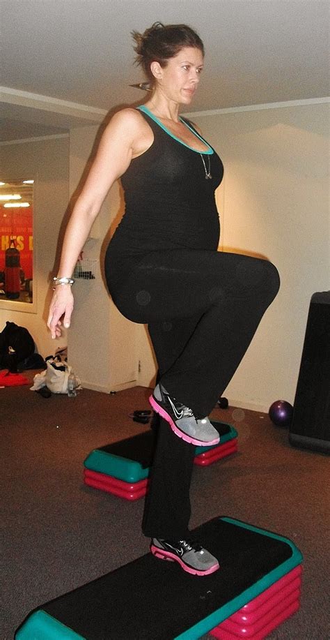 Pre And Post Pregnancy Exercise And Wellness Specialists Exercising During A Twin Pregnancy