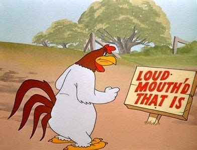 Leghorn is a cartoon character that appears in looney tunes and merrie melodies foghorn leghorn's first appearance was in the 1946 henery hawk short walky talky hawky. Foghorn Leghorn Cartoon Photos