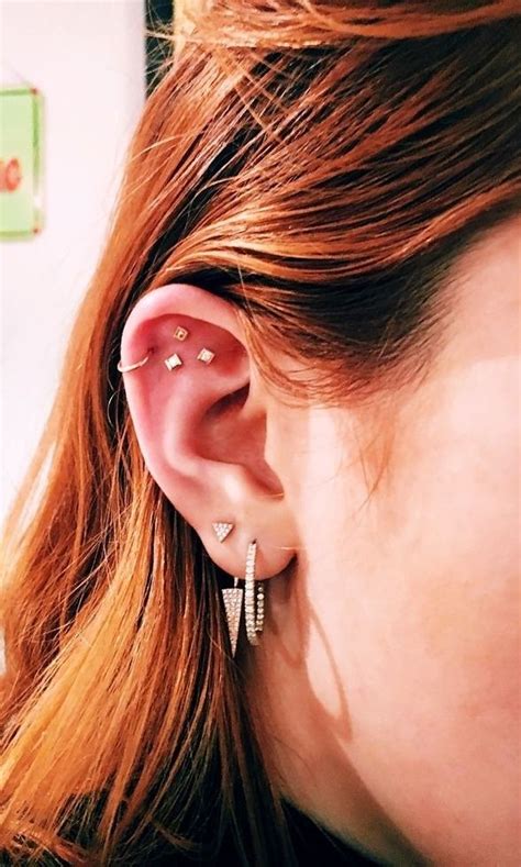 9 Gorgeous Ear Piercing Combinations To Try Now Ear Piercing