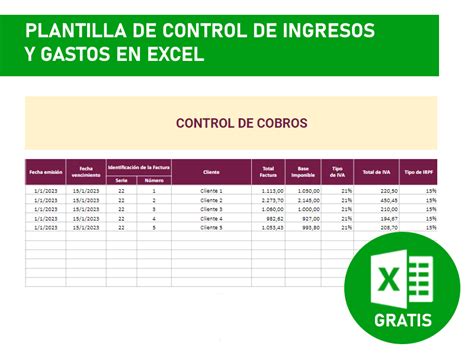 Plantilla De Control De Pagos Excel Image To U