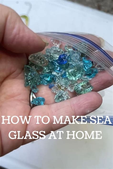 How To Make Your Own Sea Glass In 2023 Sea Glass Diy Sea Glass