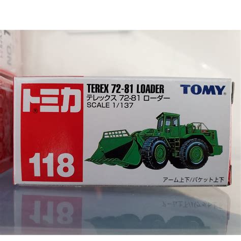Tomica 118 Terex 72 81 Loader 興趣及遊戲 玩具 And 遊戲類 Carousell