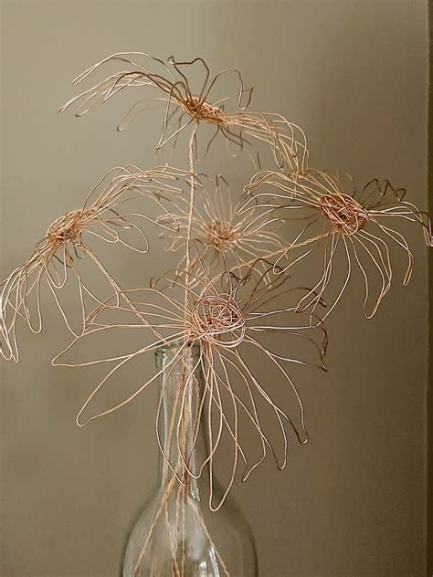 How To Make Wire Flowers Diy My 100 Year Old Home