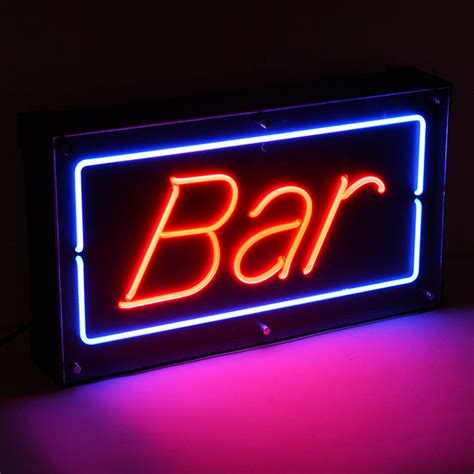 Bar Neon Sign Drinkstuff