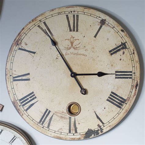 Round French Wall Clock