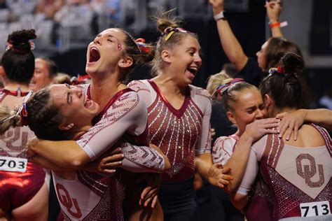 Oklahoma Surges To 5th Ncaa Womens Gymnastics Title