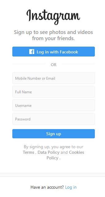 Free Instagram Registration How To Set Up Instagram Account