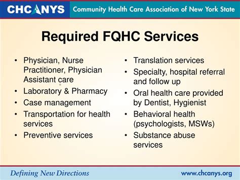 This is the new york state health insurance program (nyship) general information book for the student employee health plan (sehp). PPT - New York State's Federally Qualified Health Centers ...