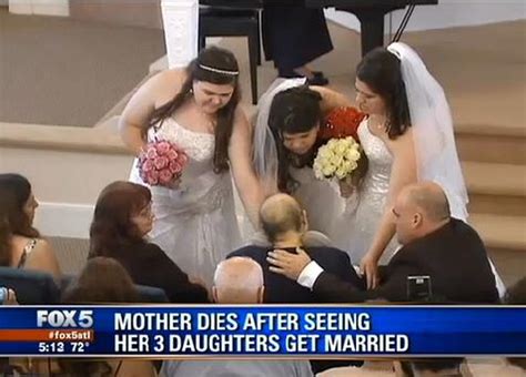Dying Woman Passes Away Day After Daughters Triple Wedding