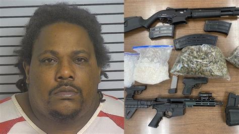 Firearms Illegal Drugs Seized During Hub City Drug Bust Suspect Arrested