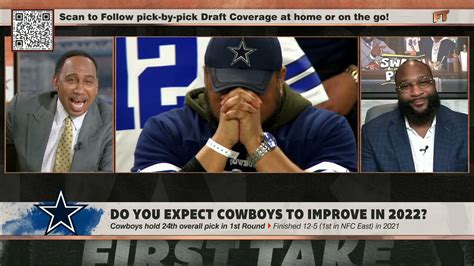 Stephen A Begs For The Producers To Show Video Of The Cowboys Fans