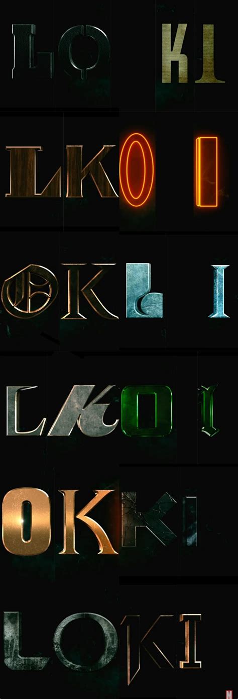Loki Series Trailer Fonts Font Identification Typographyguru