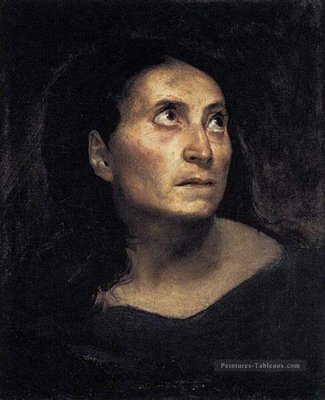 Une Femme Folle Romantique Eugène Delacroix Peinture Tableau En Vente
