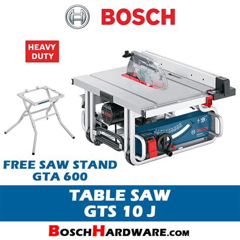 Bosch 15 Amp 10 Corded Portable Jobsite Table Saw With Gravity Rise