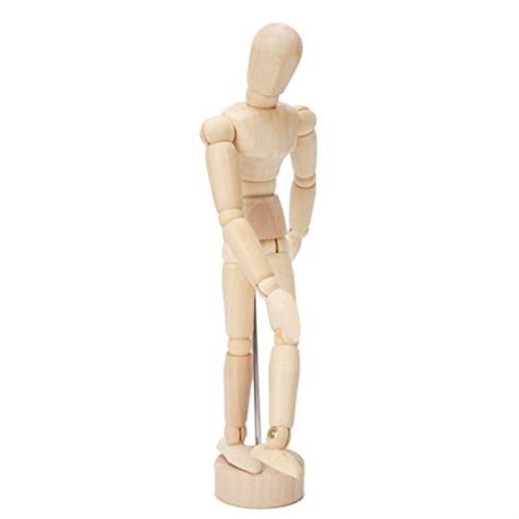 Wooden Human Mini Mannequin 55 Inches Tall