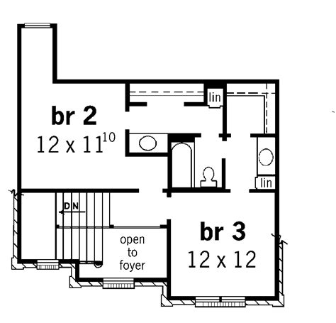 Dumont Two Story Home Plan 092d 0139 Search House Plans And More