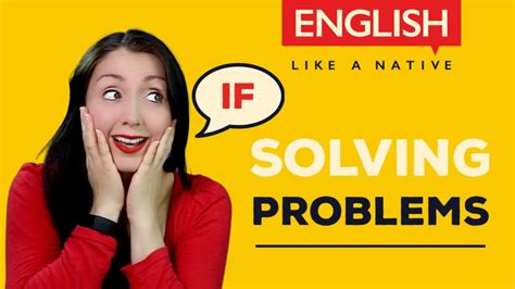 Solving Problems English Grammar Lesson Youtube