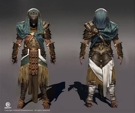 Artstation Assassins Creed Origins Misc Bayek Outfits Jeff