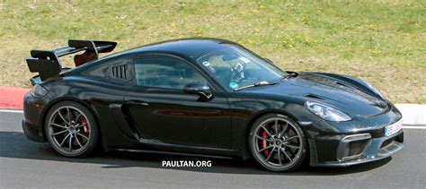 Spied Porsche Cayman Gt Rs Testing At Ring Porsche Cayman Gt Rs Track Spied Paul Tan