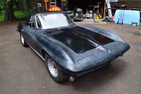 1964 Corvette Convertible Project Car 64 Sting Ray C2 Vette Restorod
