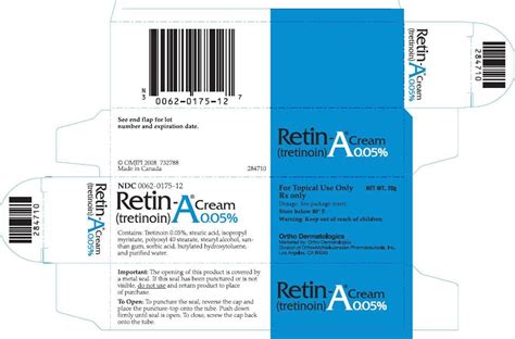 Retin A Cream Gel Liquid Fda Prescribing Information Side Effects