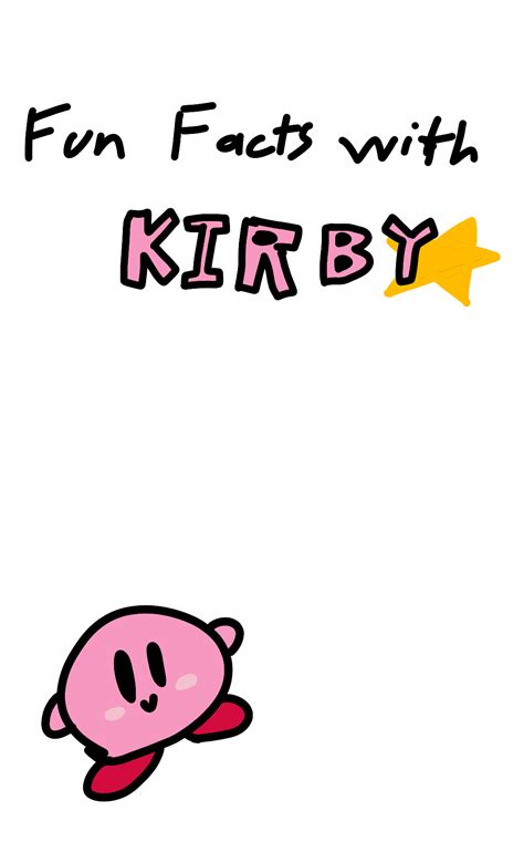 Fun Facts With Kirby Blank Template Imgflip