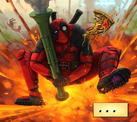 Deadpool Rocket Jump Deadpool Marvel Comics Deadpool Rocket Jump