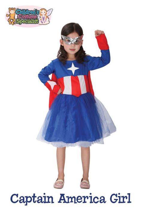 Captain America Girl Childrens Costume Specialist