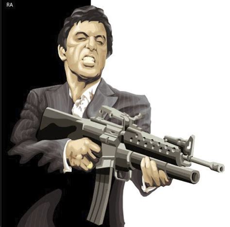 Scarface Vector At Collection Of Scarface Vector Free