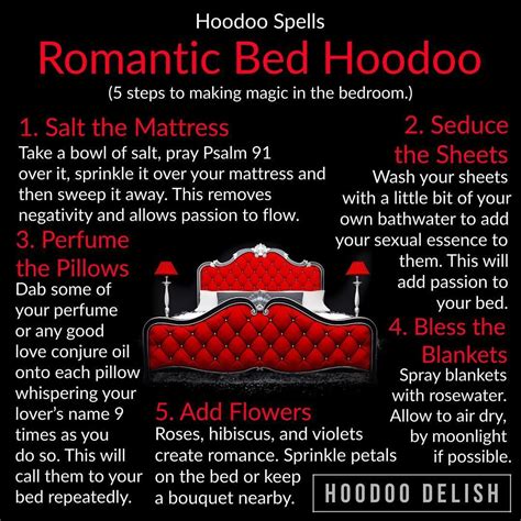 Ms Avi On Instagram HOODOO SPELLS ROMANTIC BED HOODOO Need To Get Things Movin And
