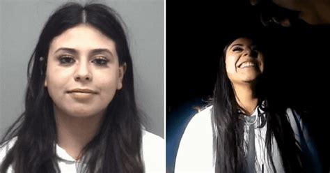 Stephanie Melgoza Video Shows Woman Laughing Before Being Arrested For Killing Two In Dui Crash