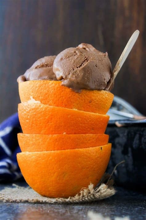 Chocolate Orange Ice Cream A Saucy Kitchen