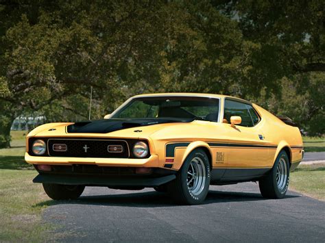 1971 Ford Mustang Mach 1 Wallpapers