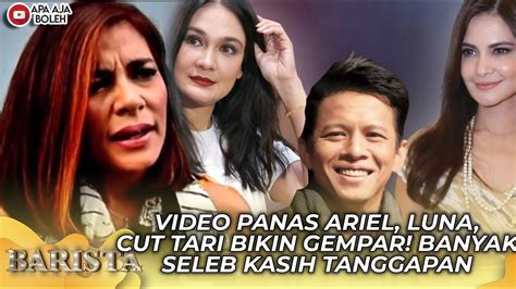 Video Panas Ariel Luna Cut Tari Bikin Gempar Banyak Seleb Kasih