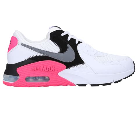 Nike Womens Air Max Excee Sneakers Whitegreyblackhyper Pink Au