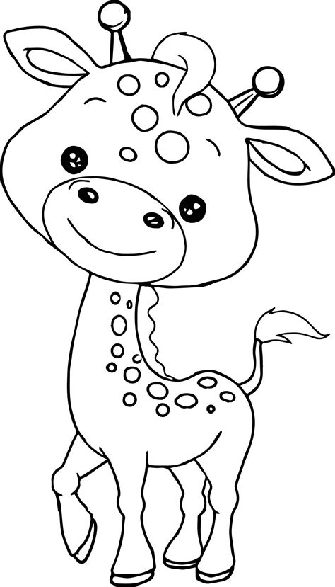 Cute Baby Animal Coloring Pages Pdf